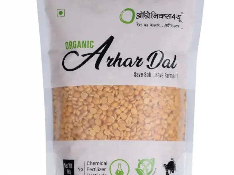 Organic Arhar Dal - Free & Unpolished Dal