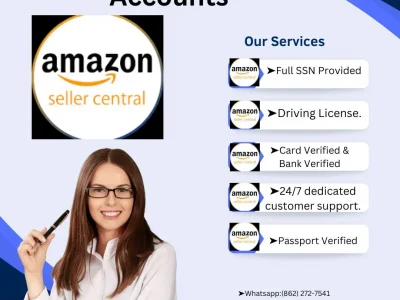 Buy Amazon Seller Accounts -100% Reliable & Secure Services